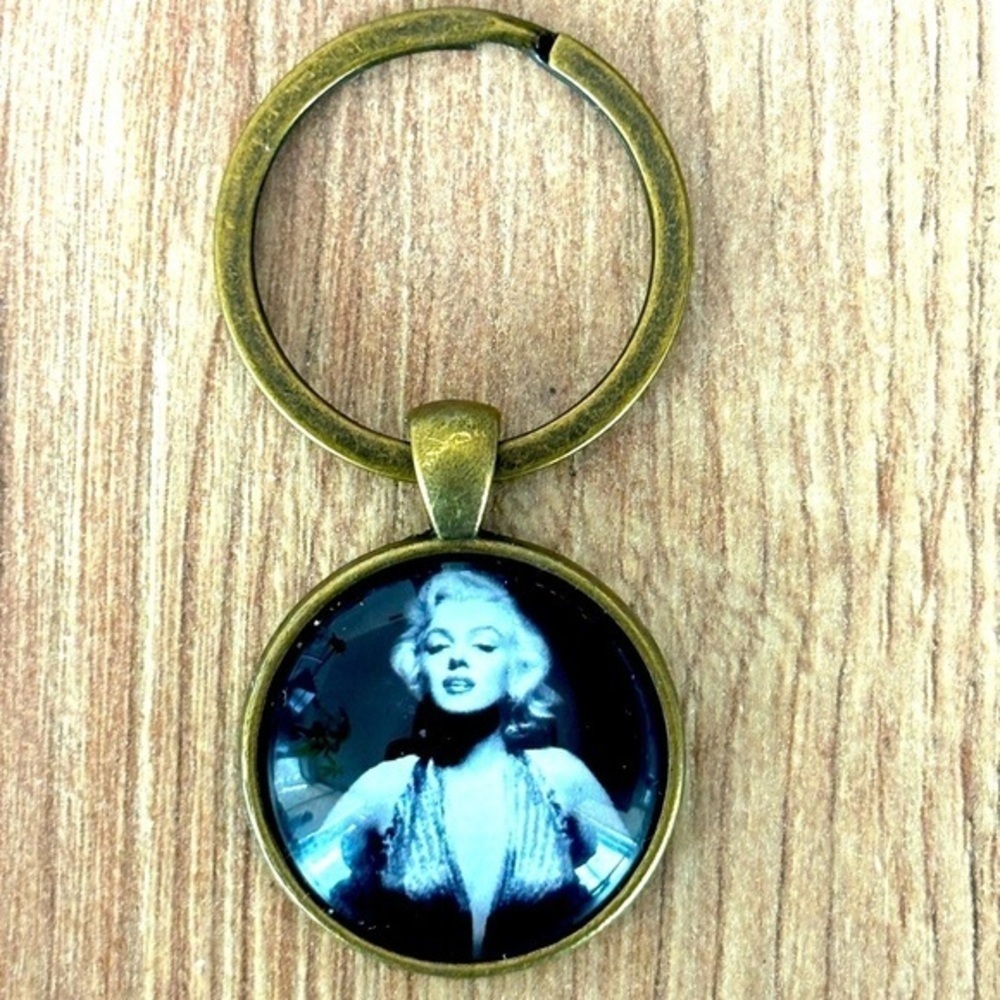 Marilyn Monroe Keychain, Handmade, NWT